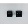 Number plate bracket buffers
